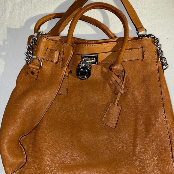 Tan/Brown Michael Kors Bag - Picture 1 of 5